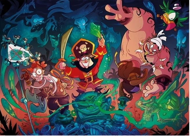 Clementoni Puzzle Ahoy Pirati! 60 Pezzi