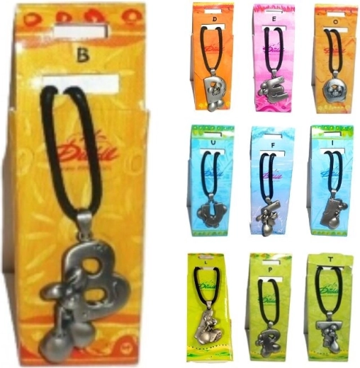 Collana con lettera dell’alfabeto Diddl