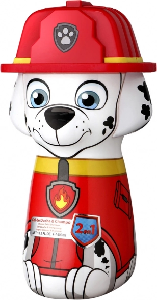 Paw Patrol Marshall gel doccia e shampoo 400 ml in bottiglia 3D