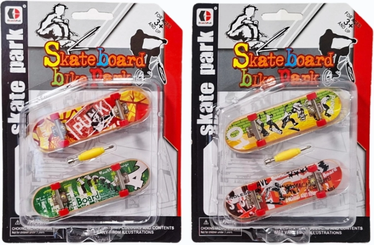 Set fingerboard mini di skateboard da dita con attrezzo