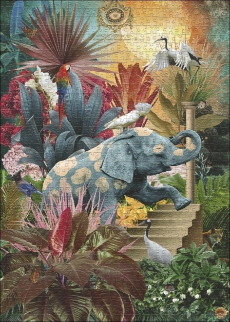 Puzzle HEYE Fauna Fantasies: Fantasie di Elefante 1000 pezzi