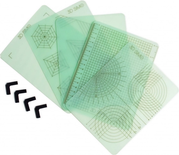 Tappetino da disegno per penna 3D – set ampliato