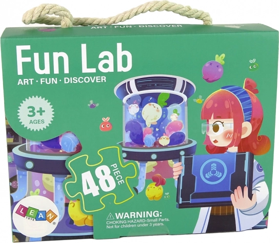 Puzzle per bambini a tema laboratorio – 48 pezzi