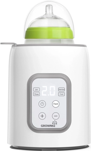 Scaldbiberon GROWNSY 8-in-1 – grigio