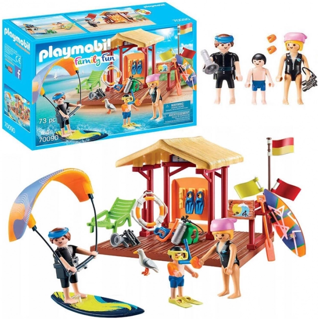 Playmobil costruzioni creative sport acquatici