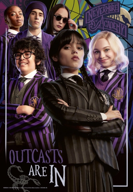 Puzzle 300 pezzi WEDNESDAY