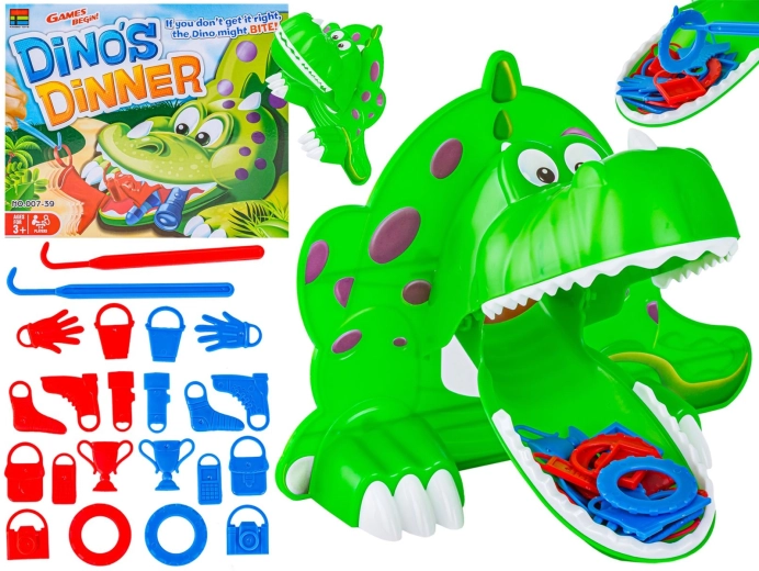 Dinosauro affamato – gioco di abilità: dai da mangiare al dinosauro