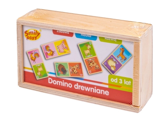 Domino in legno Gioco della Fattoria