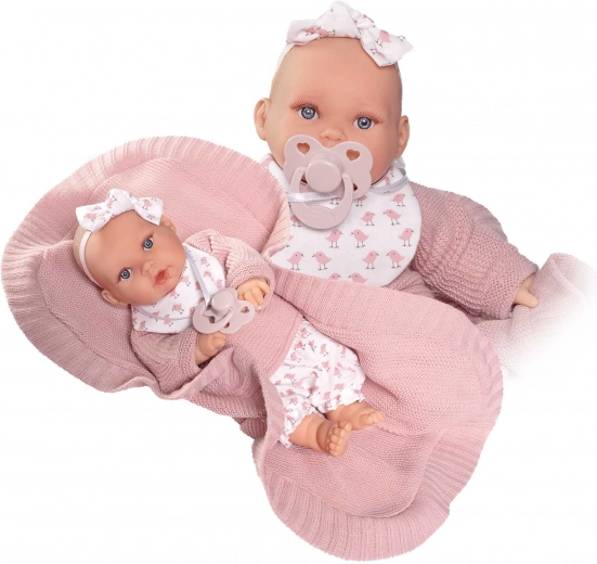 Bambola Realistica Kika con Suoni e Corpo Morbido 27 cm