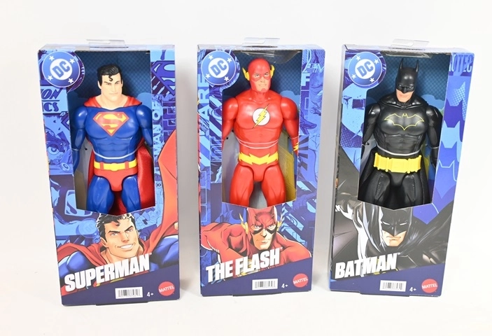 DC action figure 29 cm Batman / Superman / Flash