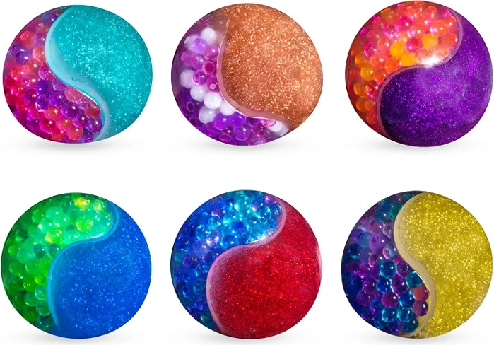 Pallina antistress Ninja con due superfici