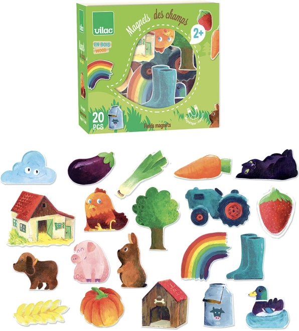 Vilac magneti in legno Campagna