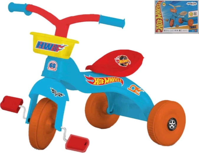 Triciclo Hot Wheels blu per bambini da 18 mesi