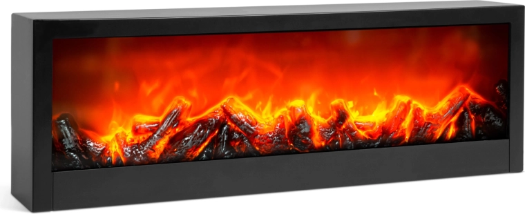 Camino decorativo con fiamma LED a batterie o USB