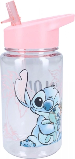 Vadobag bottiglia in plastica Lilo e Stitch con cannuccia 600 ml - 1 pezzo