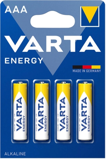 Batterie alcaline AAA LR03 VARTA Energy 4 pz