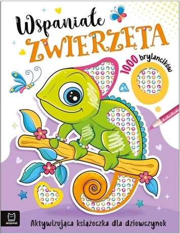 Animali meravigliosi – libro di attività con 1000 pietrine adesive