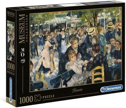 Puzzle Clementoni Museum Collection – Ballo al Moulin de la Galette, 1000 pezzi