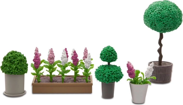 Lundby set di fiori e piante per casa delle bambole