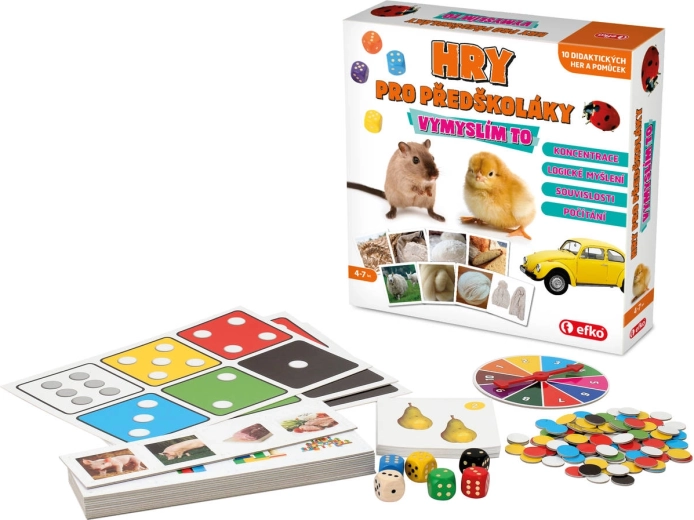 Giochi per la scuola dell’infanzia Penso io – set educativo Montessori