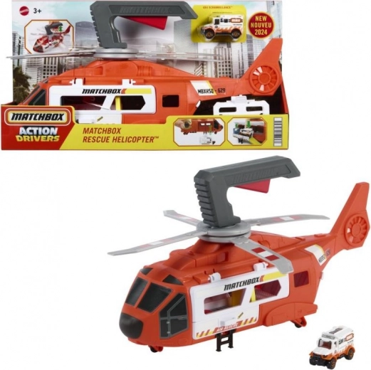 Elicottero per missioni di salvataggio Matchbox Action Drivers