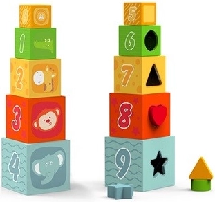 Inserire cubi in legno BABU