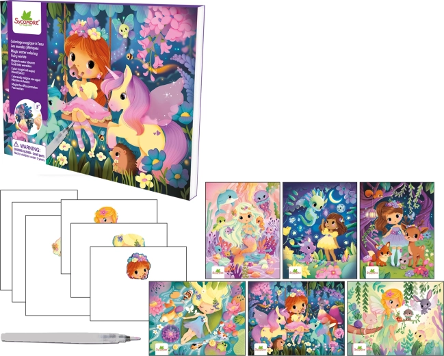 Pockets pittura magica con l’acqua – mondo delle fiabe