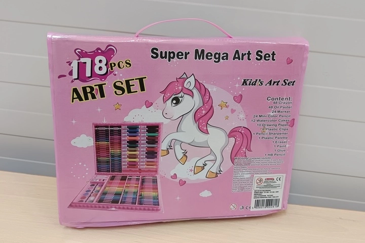 Set da pittura con 178 pezzi
