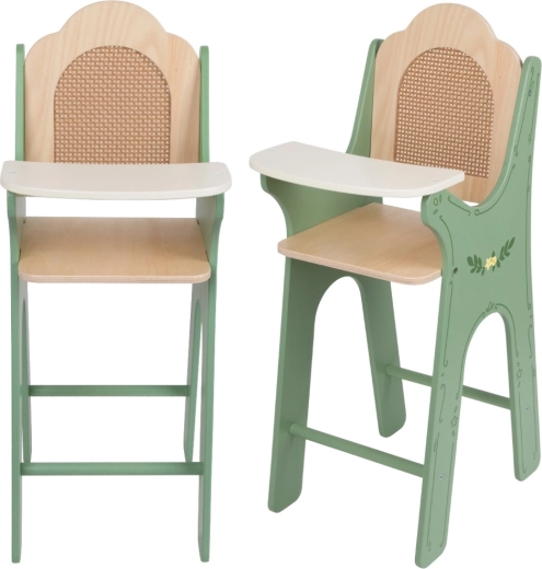 Sedia vintage in legno per bambole Classic World