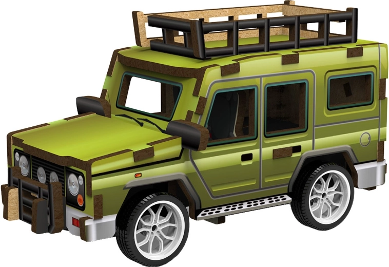 2Kids Toys puzzle 3D in legno auto fuoristrada