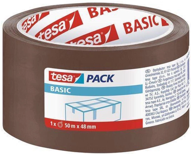 Nastro adesivo da imballaggio 48 mm × 50 m marrone Tesa