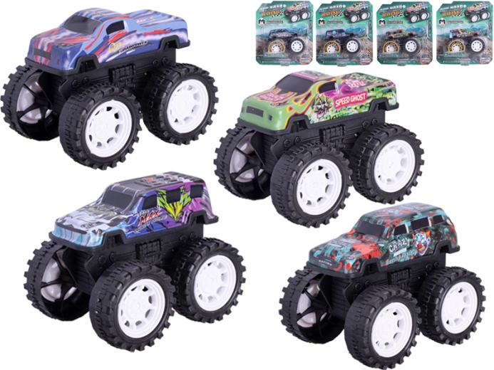 Monster truck in metallo 10 cm a retrocarica