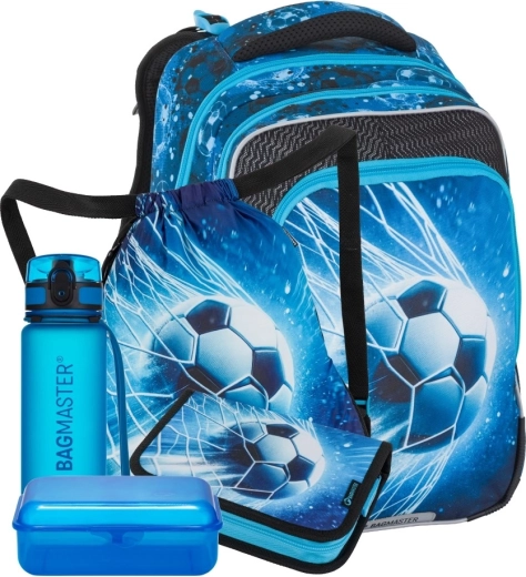 Bagmaster BETA grande set scolastico per bambini di prima – calcio