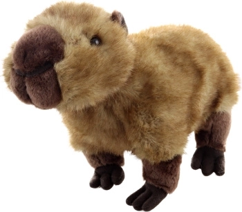 capibara di peluche 25 cm eco friendly