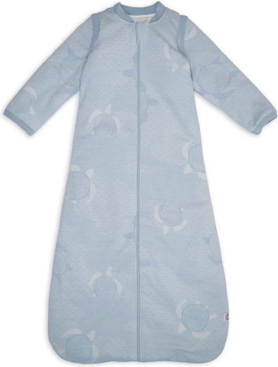 Sacco nanna Lodger con maniche staccabili matcha blue fogg, taglia 86/98