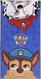 asciugamano paw patrol con licenza per bambini