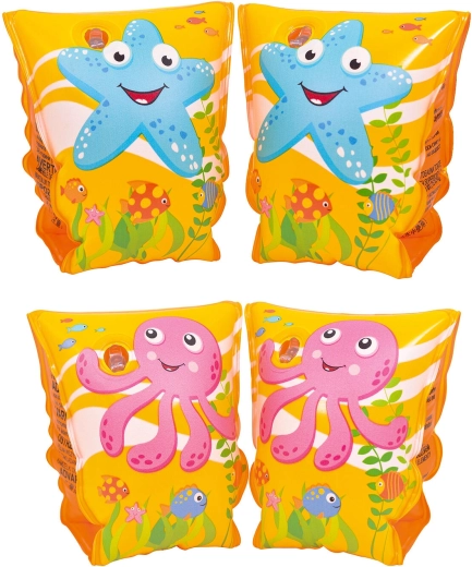 Braccioli gonfiabili per bambini 23 × 14 cm – mix di motivi