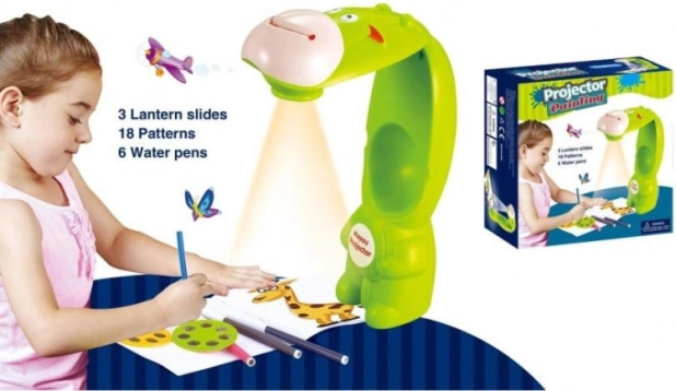 Tavolino con proiettore