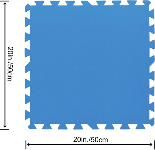 Tappetino protettivo per piscina BESTWAY 50 × 50 cm