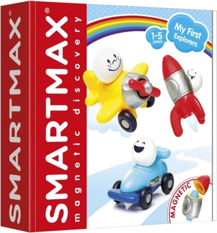 SmartMax I miei primi avventurieri – costruzioni magnetiche per bambini (16 pezzi)