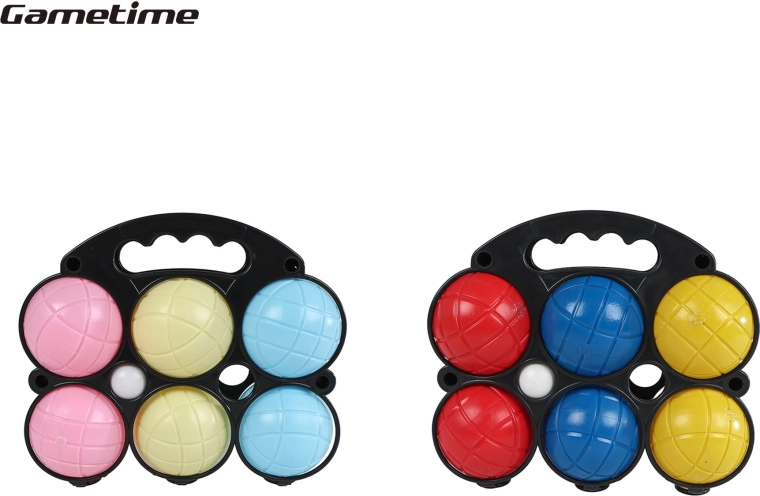 Set di pétanque Gametime in plastica per bambini e adulti