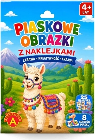 Set creativo di quadretti di sabbia alpaca