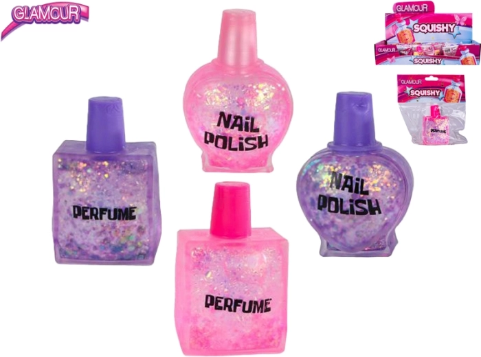 Bottiglietta antistress Glamour elastica