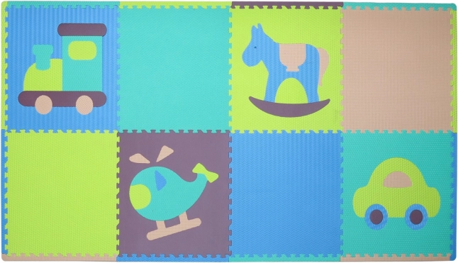 Giocattoli puzzle in schiuma per ragazzi con bordi