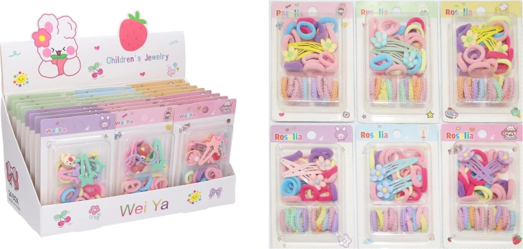 Set di accessori per capelli