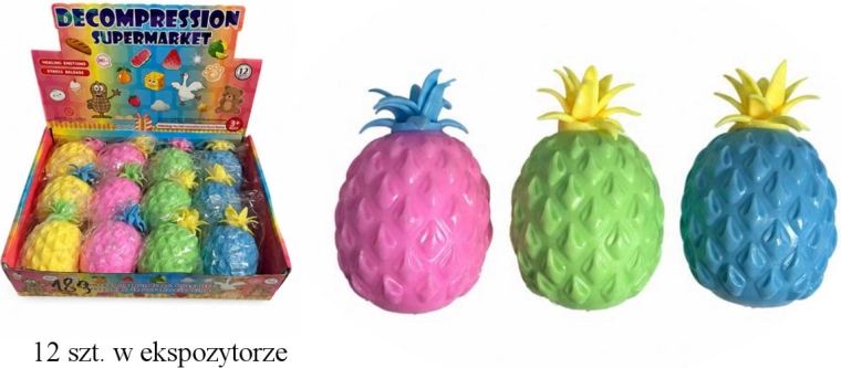 Pallina antistress ananas - 1 pezzo