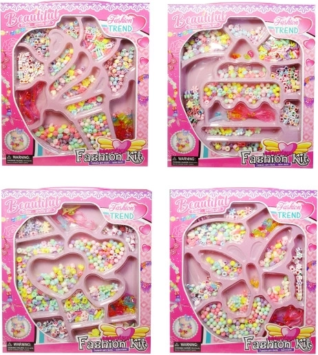 Perline colorate per braccialetti per bambini