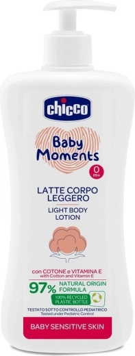 Chicco Baby Moments Sensitive latte corpo con dosatore 500 ml