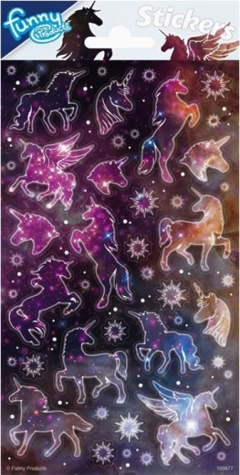 Adesivi con unicorni