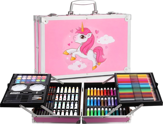 RENEW FORCE Pony set artistico in valigetta con unicorno 145 pezzi - 1 pezzo